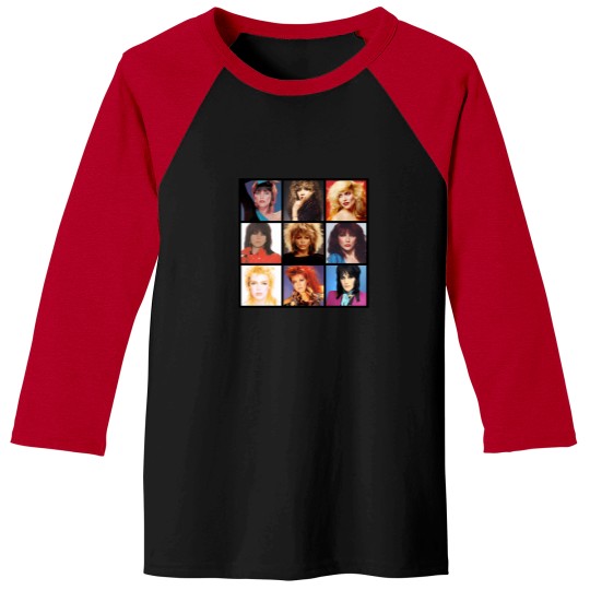 Discover 1980S Queens Of Rock 1 Baseball Tees