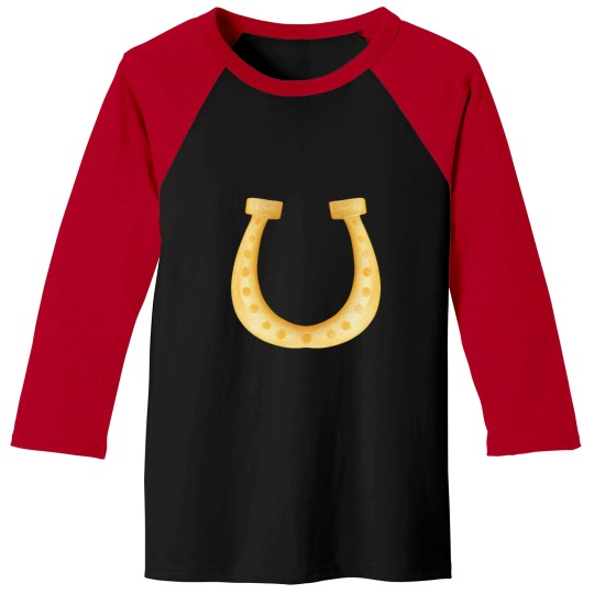 Discover Watercolor Horseshoe Painting Clip Art St Patricks Illustration Baseball Tees