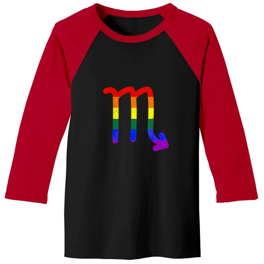 Discover Scorpio LGBT Pride Baseball Tee