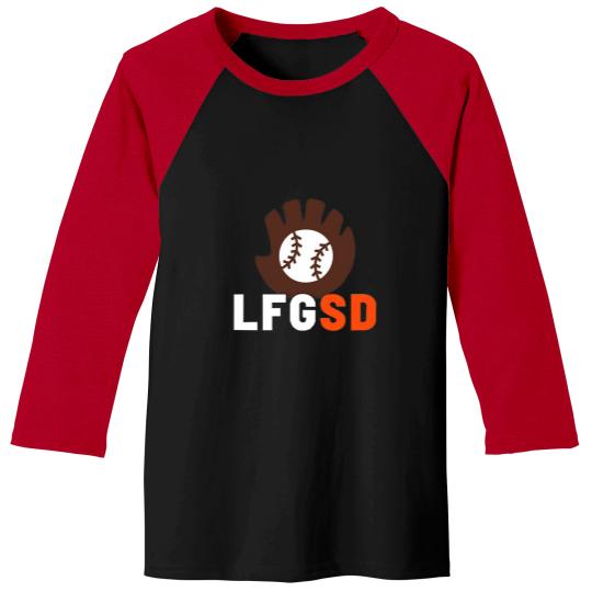 Discover LFGSD Baseball for Men and Women Baseball Tees