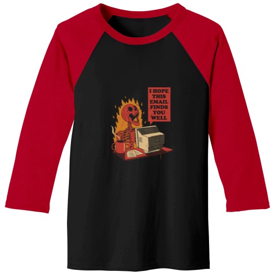 Discover You Got Mail Baseball Tees