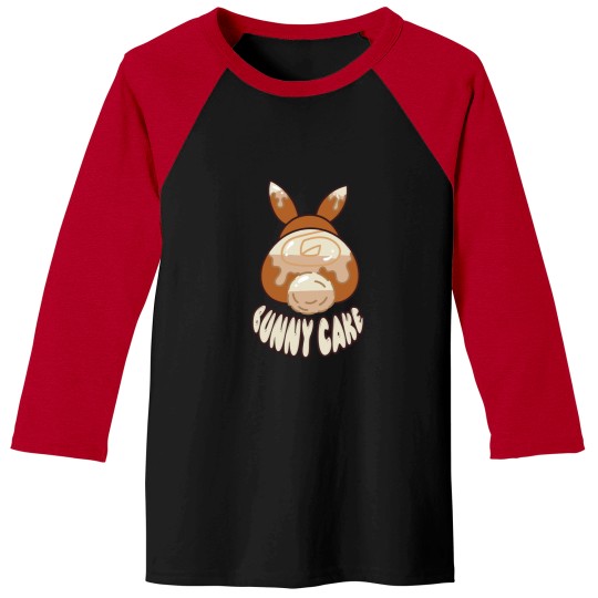 Discover Bunny Cake Baseball Tees