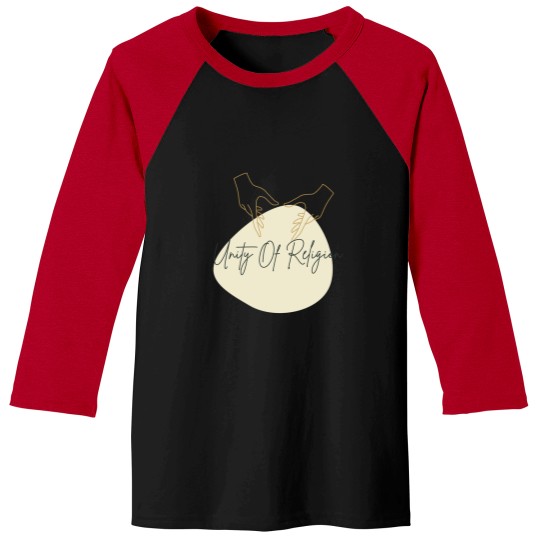 Discover Unity Of Religion  Premium Baseball Tees
