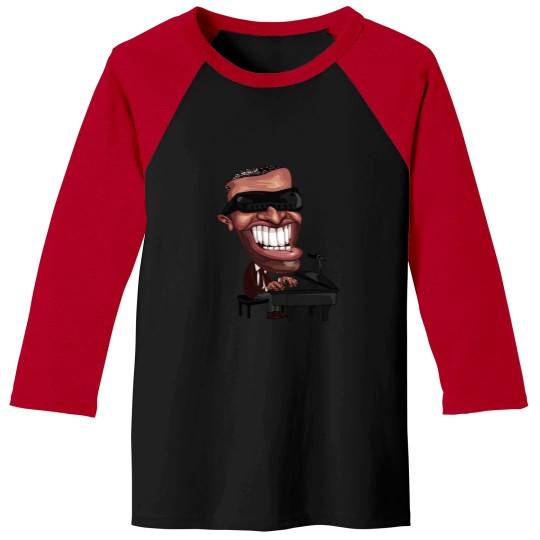 Discover REY CHARLES.png Baseball Tees
