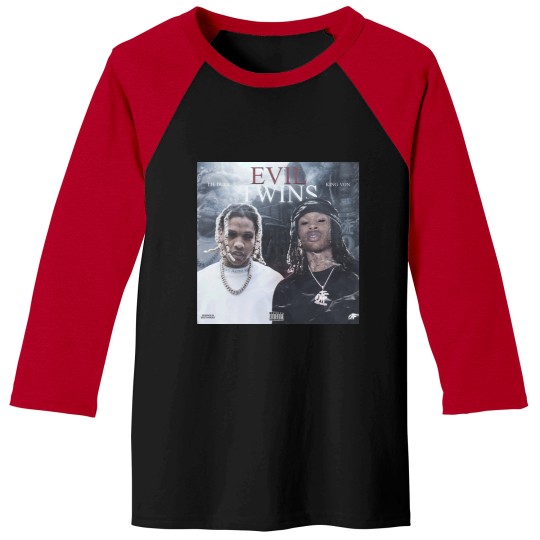 Discover evil king von twins Baseball Tees