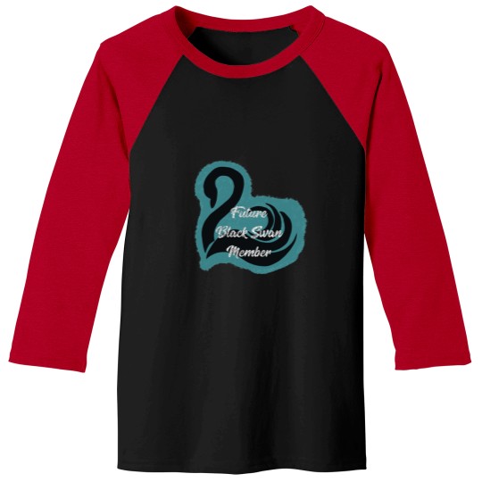 Discover Future Back swan Baseball Tees