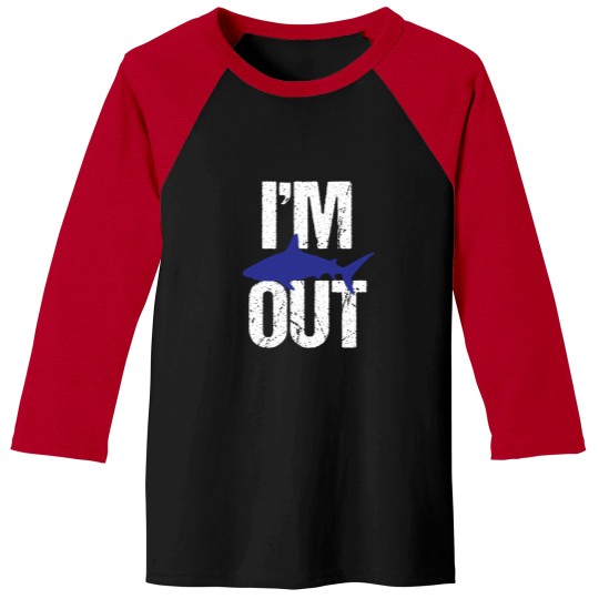 Discover IM Out Shark Tank Baseball Tees