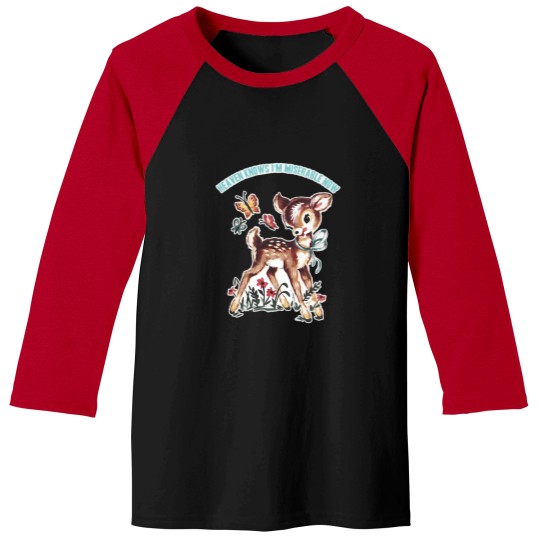 Discover The Smiths Baby Deer Baseball Tees