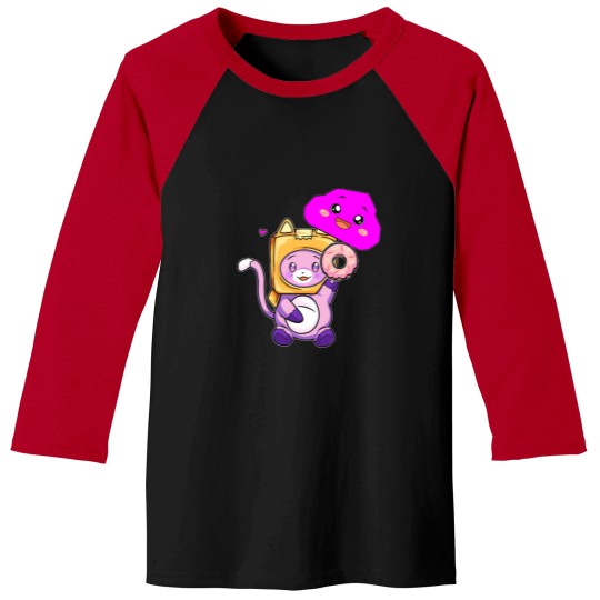 Discover Happy Rocky plushie lankybox Baseball Tees