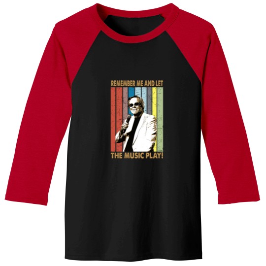 Discover George Jones Jones Outlaw Music Baseball Tees
