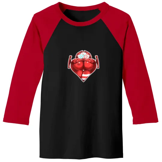 Discover Zero2 Booty Heart Baseball Tees