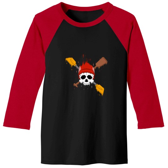 Discover Paddlers Skull Active T-Shirt Baseball Tees