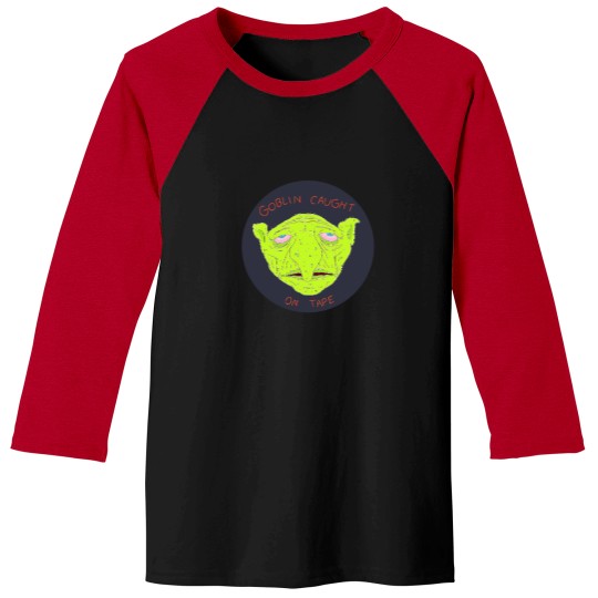 Discover Goblin Caught On Tape Smiling Friends - Adult Swim 218 Baseball Tees