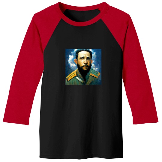 Discover Fidel Castro 747 Baseball Tees
