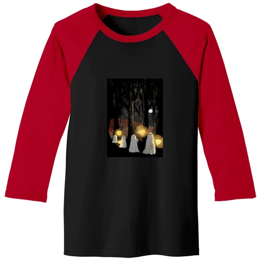 Discover Ghost Parade Active T-Shirt Baseball Tees