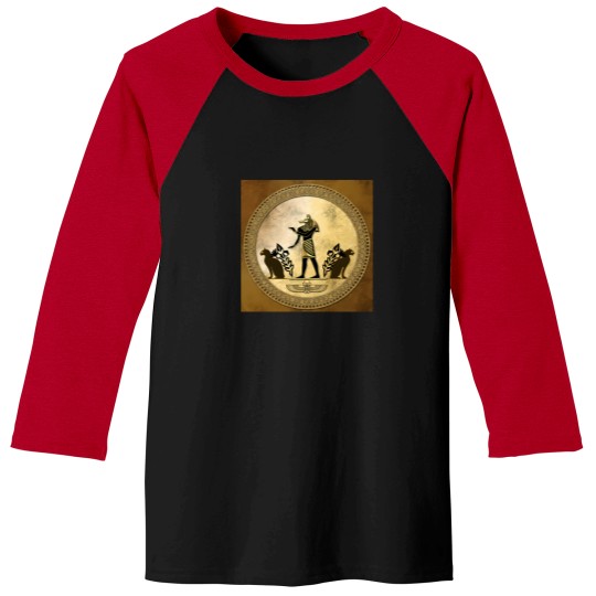 Discover Anubis The Egyptian God 77 Baseball Tees