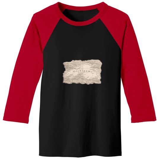 Discover Gichigami Lake Superior Great Lakes Baseball Tees