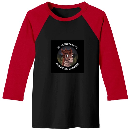 Discover myth and magic Baseball Tees