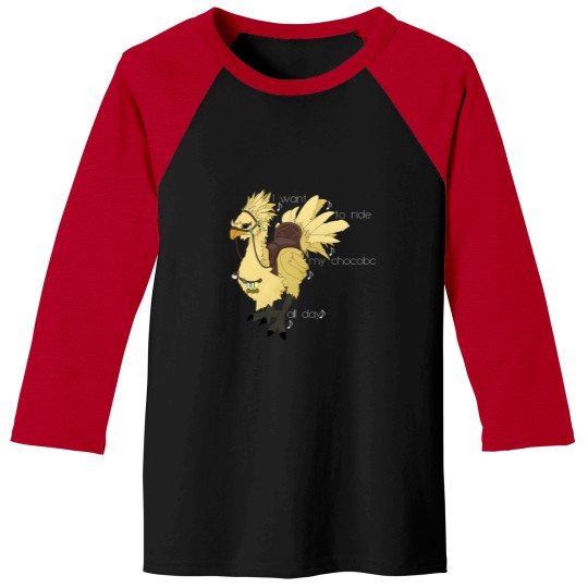Discover Chocobo Ride Baseball Tees