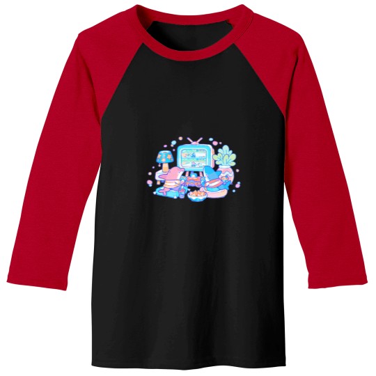 Discover Shark vs Dolphin Active T-Shirt Baseball Tees