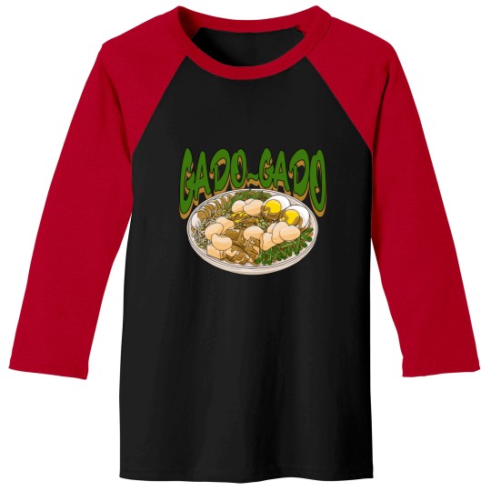 Discover Traditional Food - GADO GADO Baseball Tees