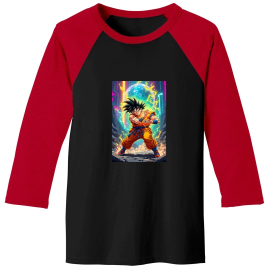 Discover Goku dragon ball anime Baseball Tees