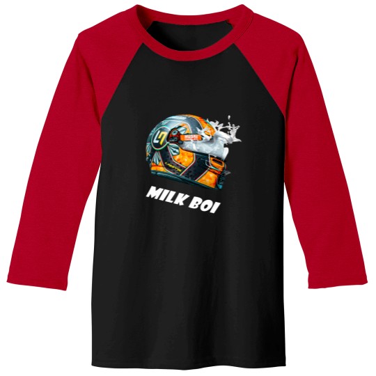 Discover lando norris milk boi Baseball Tees