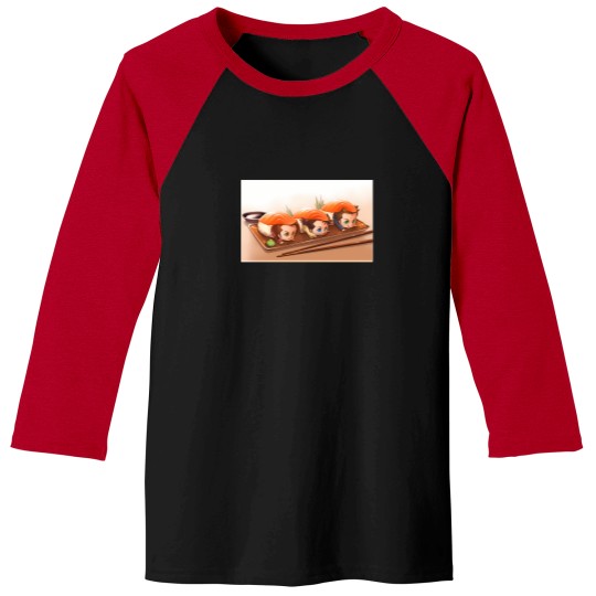 Discover Team Free will Sushis Baseball Tees