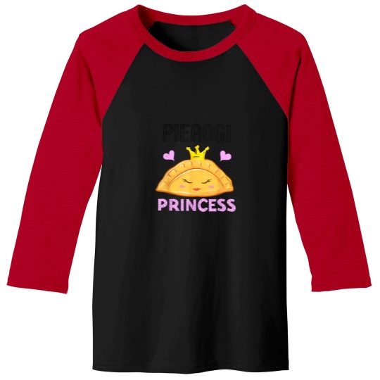 Discover Cool Pierogi Princess Funny Lady Ravioli Lover F Baseball Tees