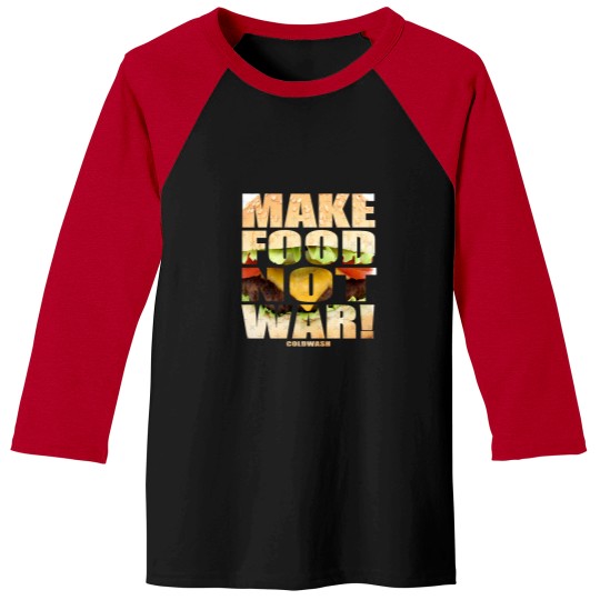 Discover MAKE FOOD Baseball Tees