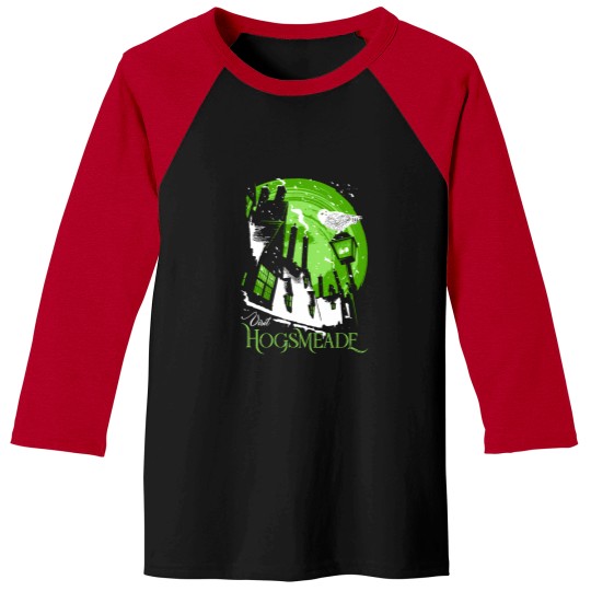 Discover Visit Hogsmeade (Green) Baseball Tees