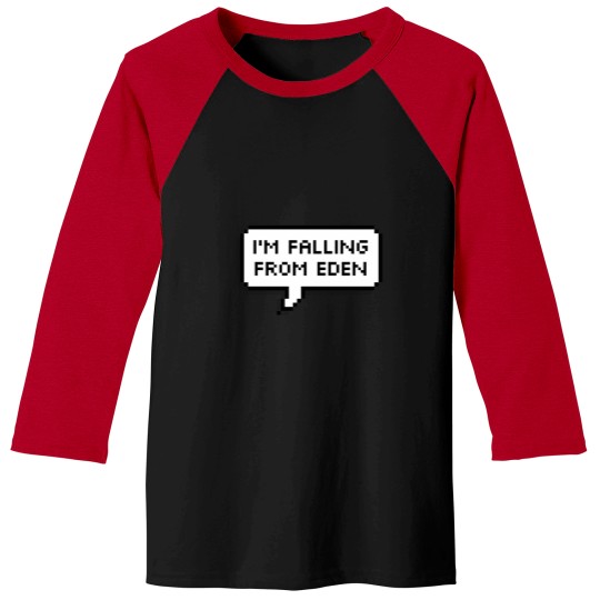 Discover So What Lyrics Speech Bubbles  Im Falling From Eden Baseball Tees