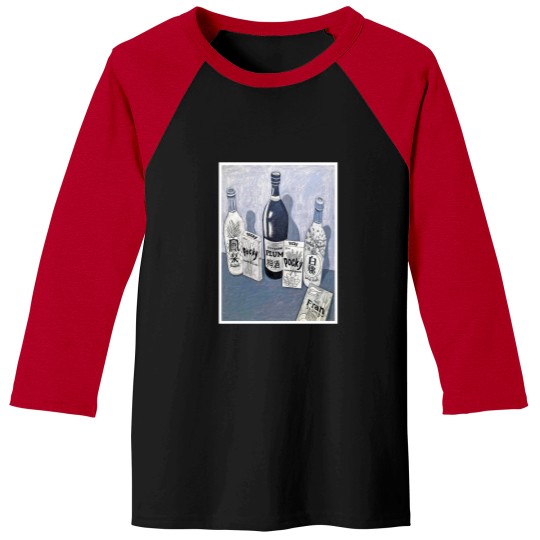 Discover Pocky and Sake Baseball Tees