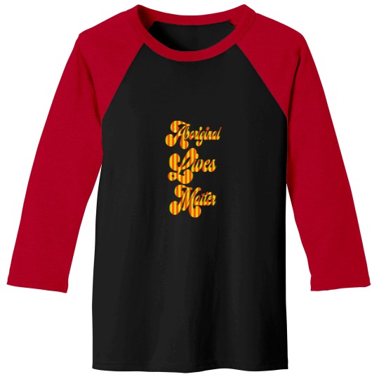 Discover Aboriginal Lives Matter Baseball Tees