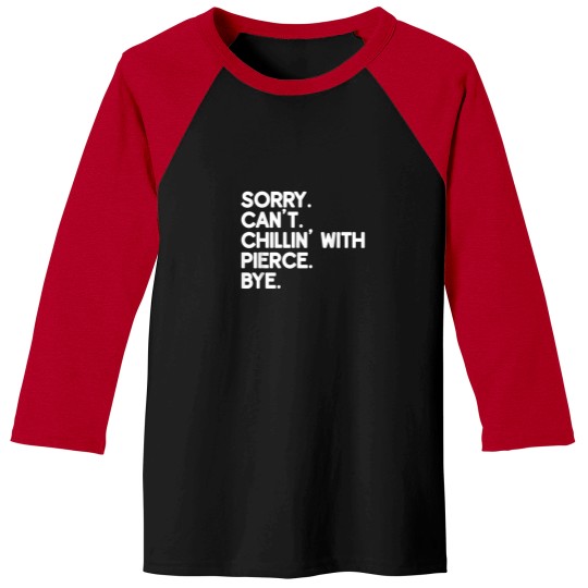 Discover PIERCE First Name Funny Personalized Named Frien Baseball Tees