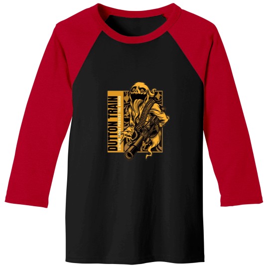 Discover DUTTON TRAIN STATION TOURS PROTECT THE BRAND Baseball Tees