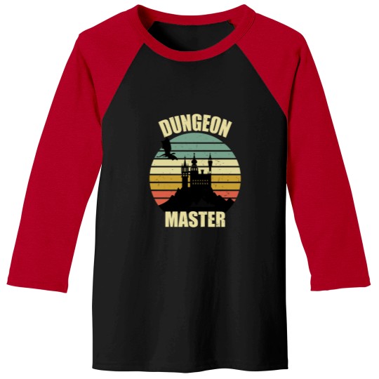 Discover Dungeon Master - Bez I'm DM Smiles Retro Dragon Baseball Tees
