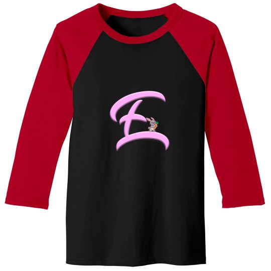 Discover Cute Letter E Animals (3) Baseball Tees