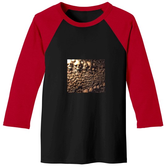 Discover Paris Catacombs, original photography Baseball Tees