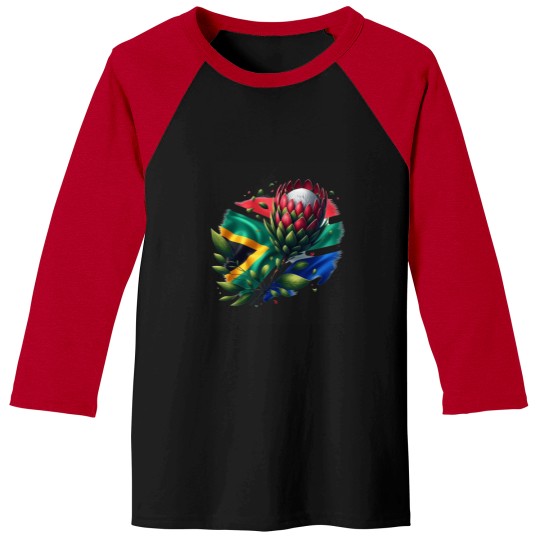 Discover South African Pride Baseball Tees