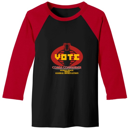 Discover Vote Cobra Baseball Tees
