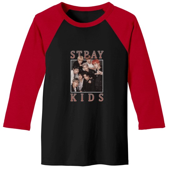 Discover STRAY KIDS Vintage Retro Band Style 90s Baseball Tees