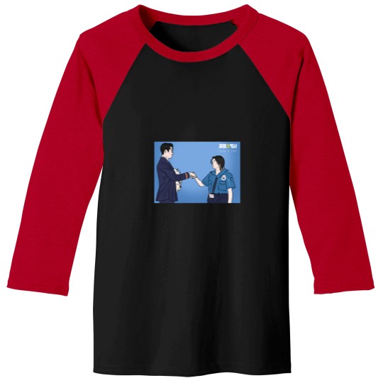 Discover Flex X Cop Korean Drama (1) Baseball Tees