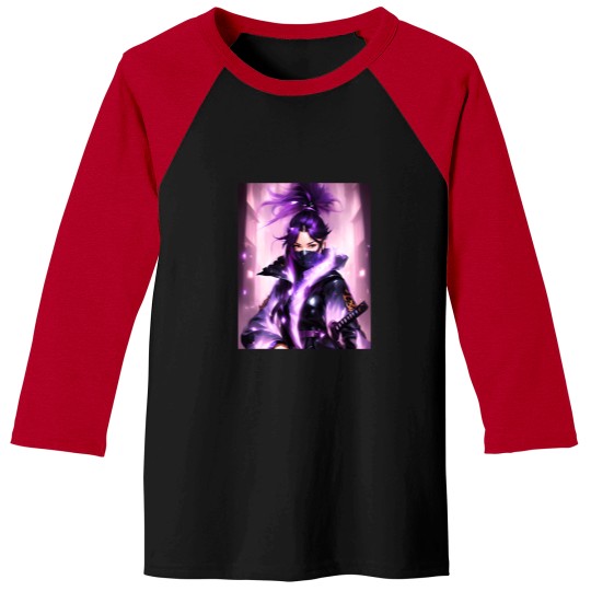 Discover Shadows Of The Moon Kuro No Krin Black Aurosra Baseball Tees