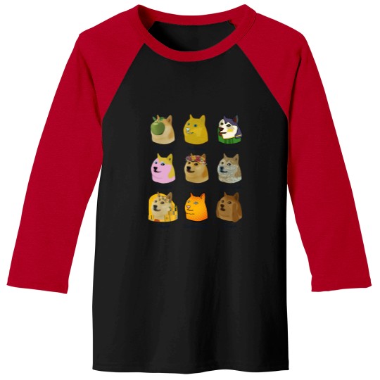 Discover A Brief History of Doge Artists Baseball Tees