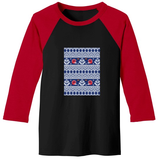 Discover 8-Bit Buffalo Winter Graphic Baseball Tees