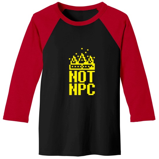 Discover Not Npc (3) Baseball Tees