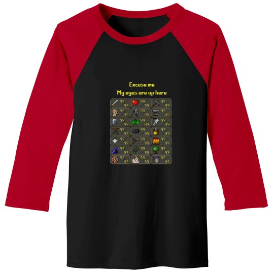Discover Runescape Baseball Tees