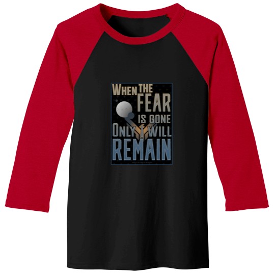 Discover Fear is the Mind Killer, ne 2020, Face my Fear, une 2021, beyond fear, Destiny Awaits, book cover Baseball Tees
