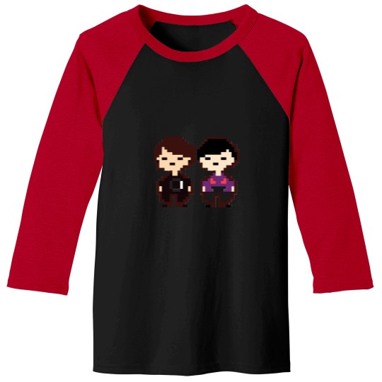 Discover Dan And Phils - Undertale Style Baseball Tees